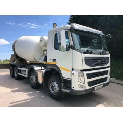 2013  Volvo FM 460 8X4 Hymix concrete mixer